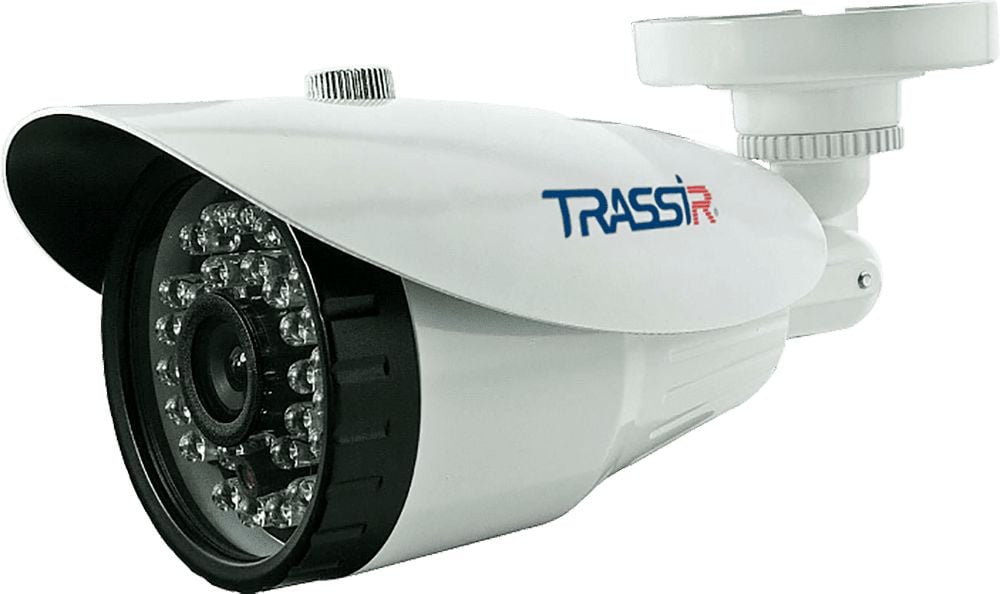 Камера видеонаблюдения IP Trassir TR-D2B5-noPoE v2  3.6-3.6мм цв. корп.:белый