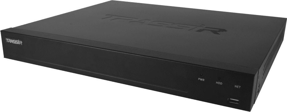 Видеорегистратор Trassir MiniNVR 2216R-16P, NVR, 16 каналов, 16 PoE, 2×SATA