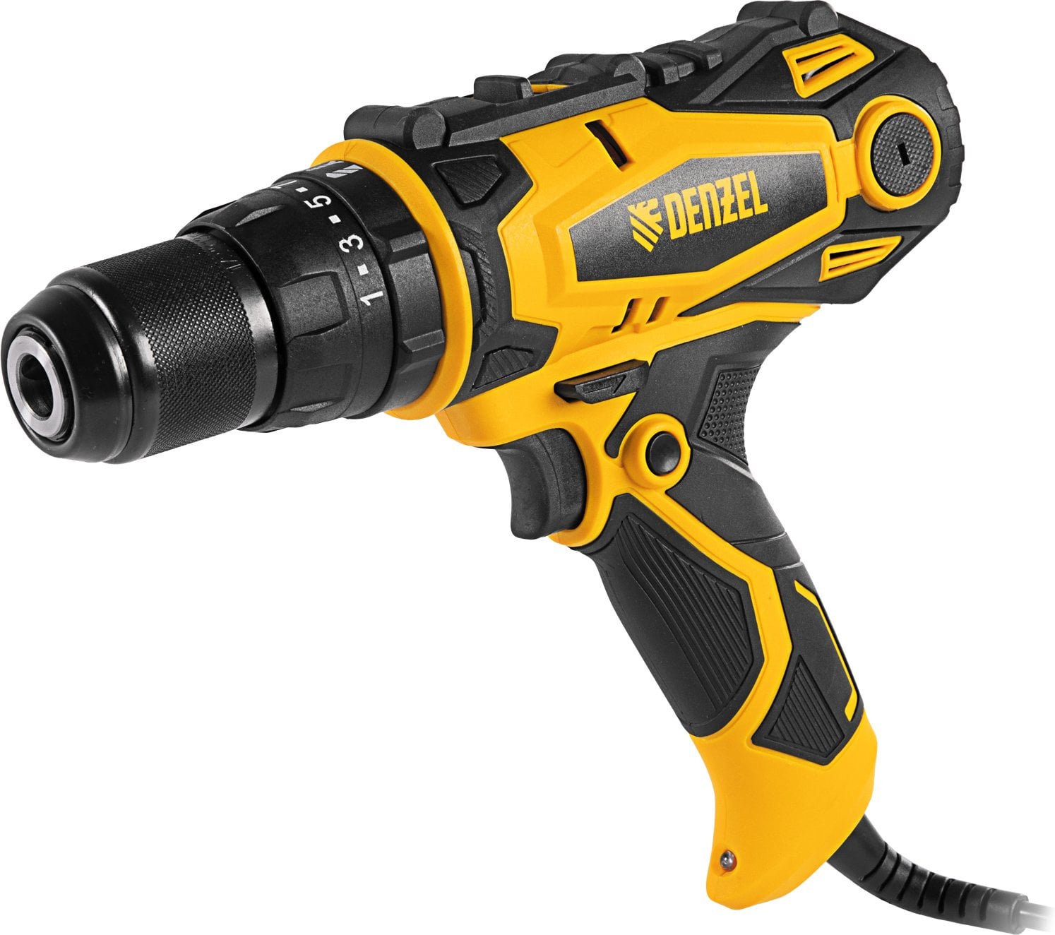 Дрель-шуруповерт Denzel ISD-300-13, 300 Вт, 40 Нм, щеточный, ударный