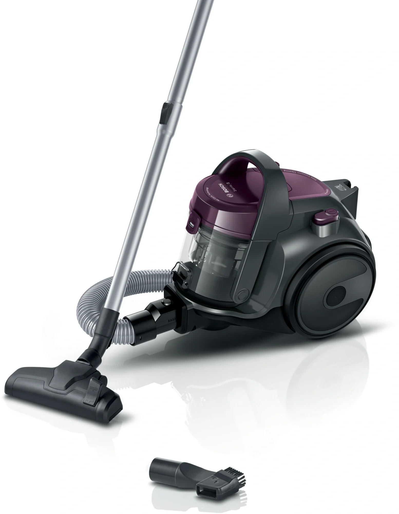 Пылесос Bosch BGC05AAA1, сухая уборка, контейнер 1.5л, 700Вт