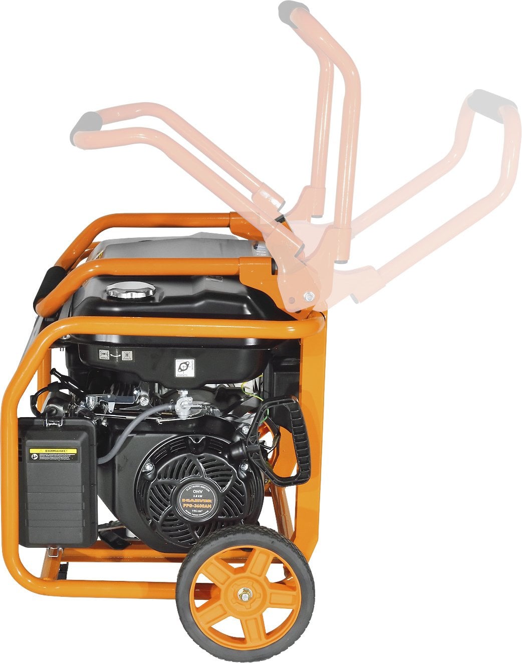 Электрогенератор бензиновый Carver PPG-3600AM, 2.8 кВт, 67 дБ, 50 кг