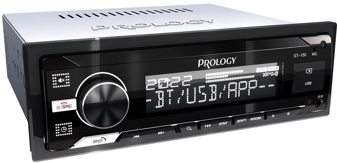 Автомагнитола Prology PRGT150, 1 DIN, Bluetooth
