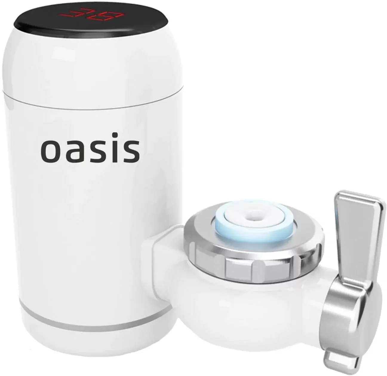 Водонагреватель электрический проточный Oasis NP-W 3.3 кВт настенный белый