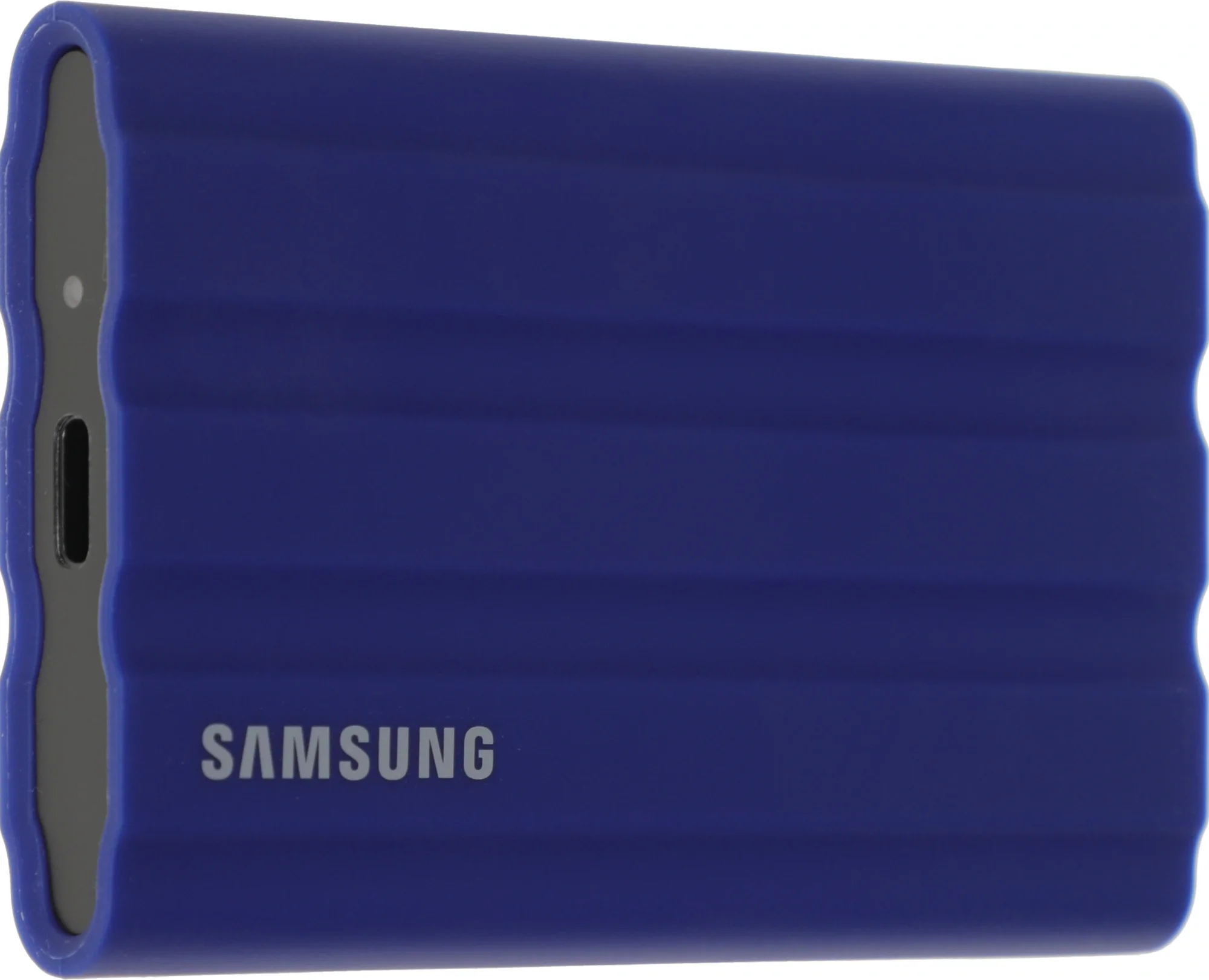 Внешний диск SSD Samsung - T7 Shield, 1 ТБ, 2.5", USB Type C / USB Type A, Питание по USB, синий, MU-PE1T0R/WW