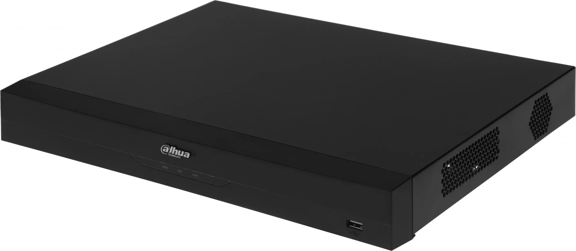 16-канальный IP-видеорегистратор 4K H.265+ и ИИ , Входящий поток до 384Мбит/с; сжатие: H.265+ H.265 H.264+ H.264 MJPEG; разрешение записи до 32Мп; накопители: 2 SATA III до 16Тбайт; воспроизведение: 16кн@4Mp 2кн@32Мп; видеовыходы: 1 HDMI 1 VGA; cеть