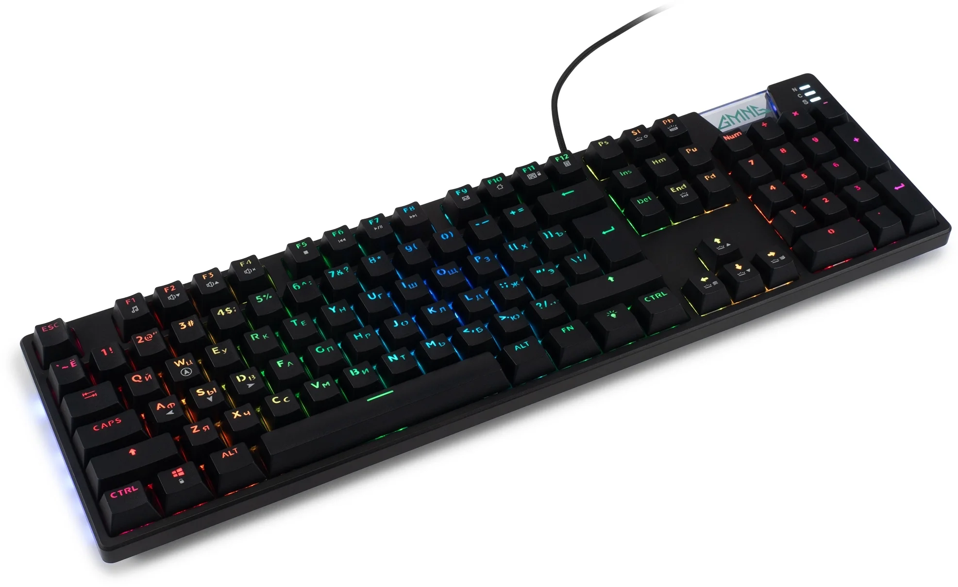 Клавиатура GMNG GG-KB780X механическая черный USB for gamer (1910518) кабель 1.8м
