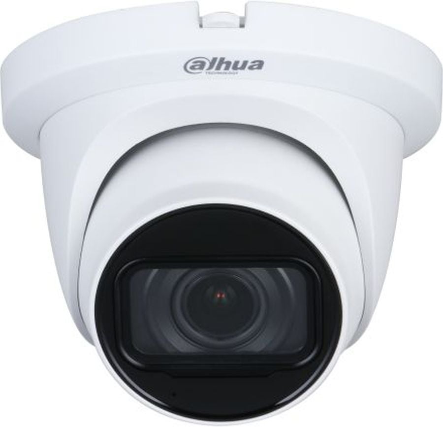 Камера видеонаблюдения аналоговая Dahua DH-HAC-HDW1500TMQP-Z-A-S2, 2880x1620, 2.7-12 мм, микрофон, ИК 60 м, 5Мп, 1/2.7" CMOS, уличная, купольная, 4-в-1 (HDCVI/TVI/AHD/CVBS), Starlight, белый