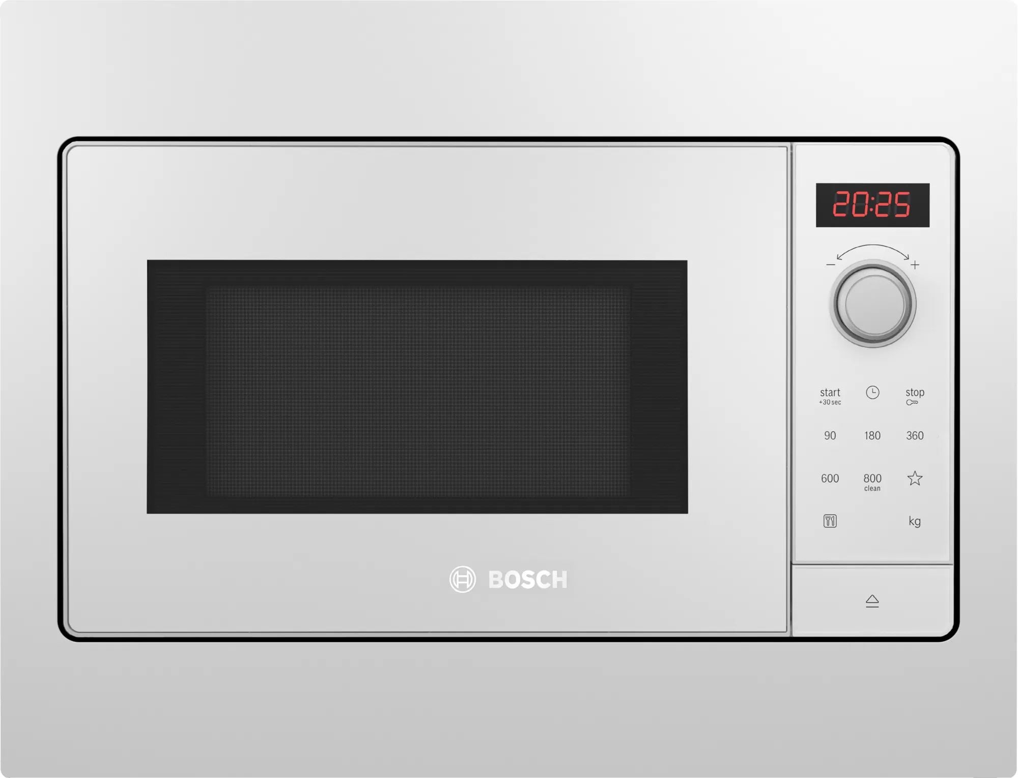 Bosch Микроволновая печь встраиваемая Bosch BFL523MW3 (Serie2 / белый / 20л / ширина - 49,5 см / 800Вт)