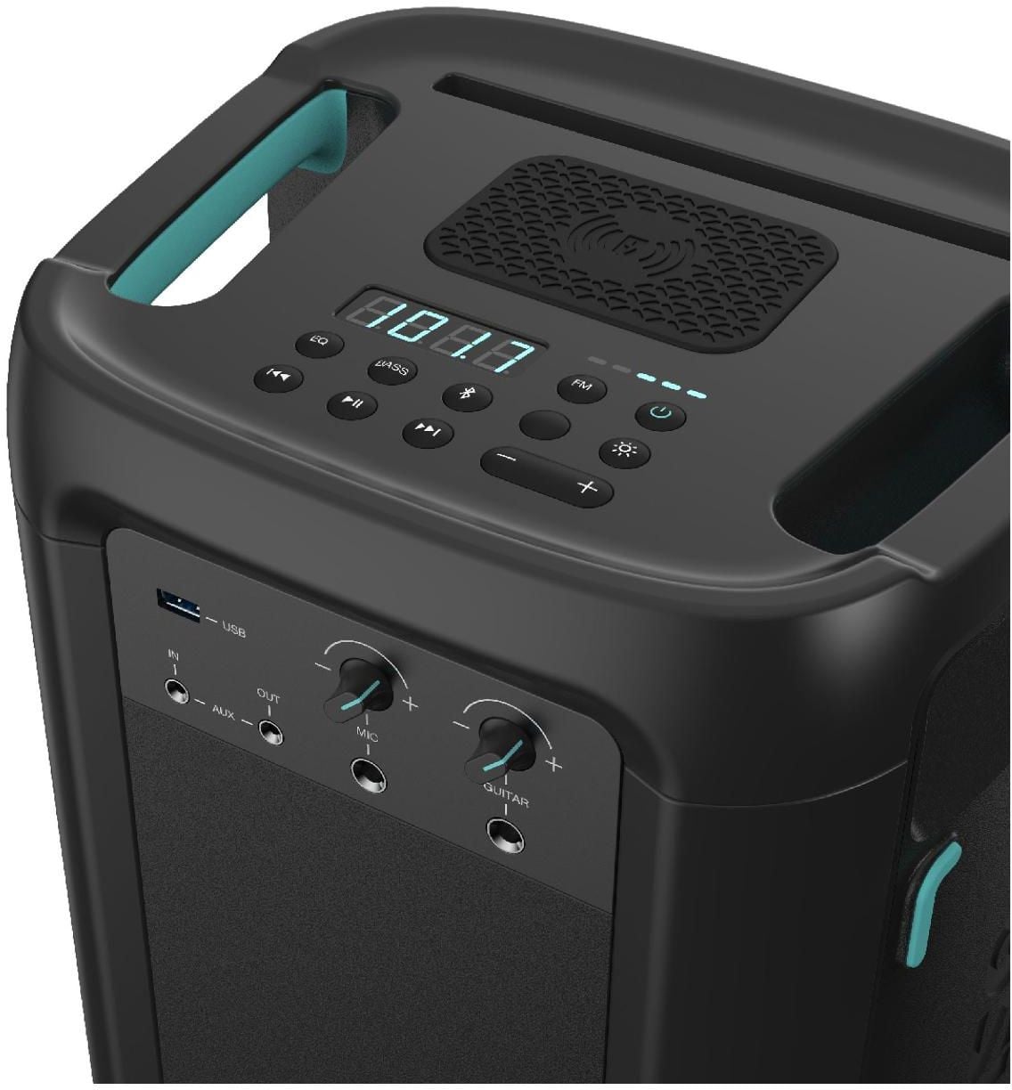 Мидисистема HISENSE PARTY ROCKER ONE, 300Вт, USB, Bluetooth, NFC, черный (PARTY ROCKER ONE)