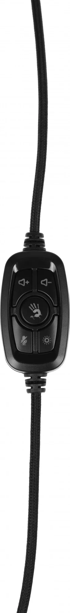 Наушники с микрофоном A4Tech Bloody G560 черный/красный 2м мониторные оголовье (G560 SPORTS RED)