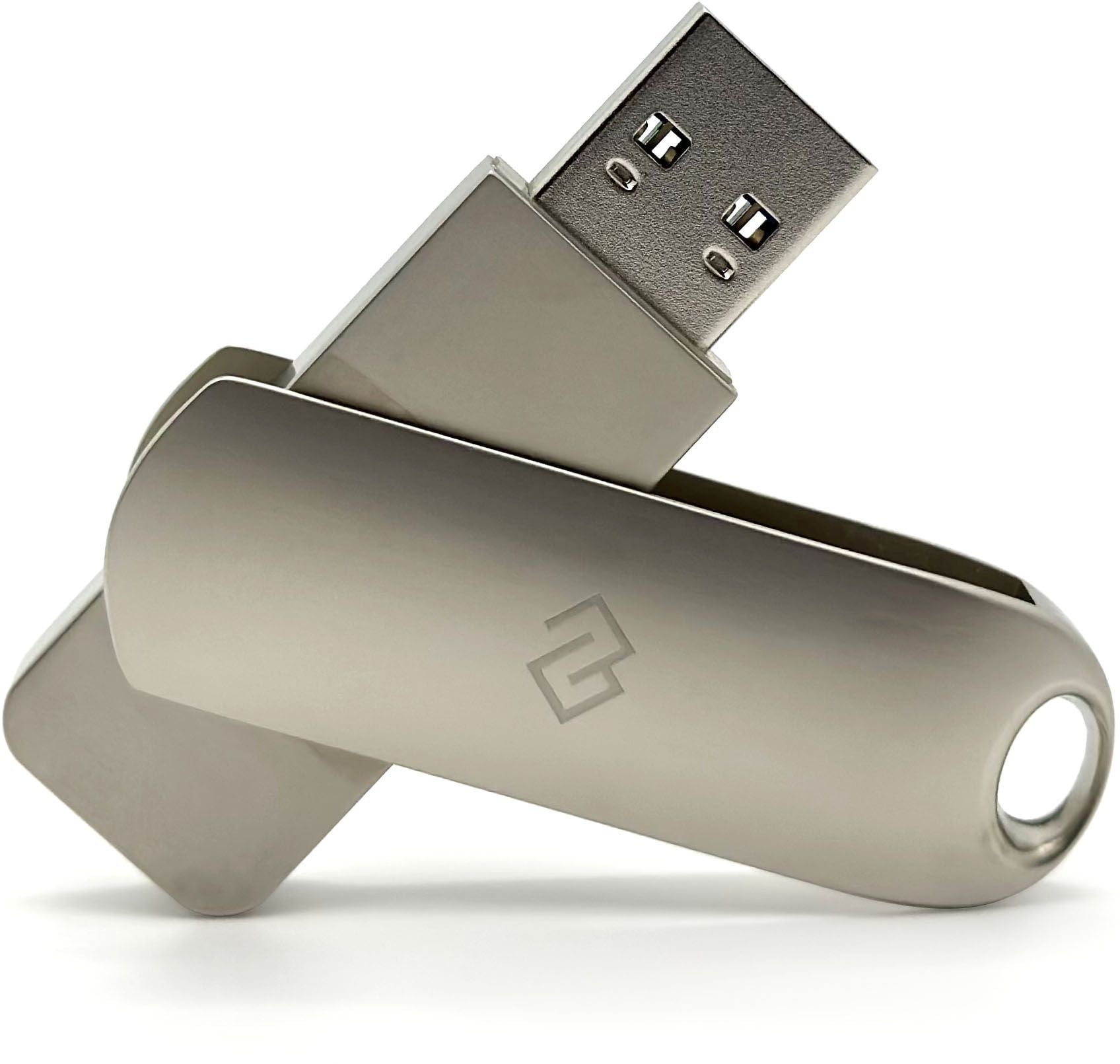 USB накопитель Digma - DRIVE3, USB Type A (USB 3.2 Gen 1), 128 ГБ, write speed-50MB/s, read speed-70MB/s, цвет серебристый, DGFUM128A30SR