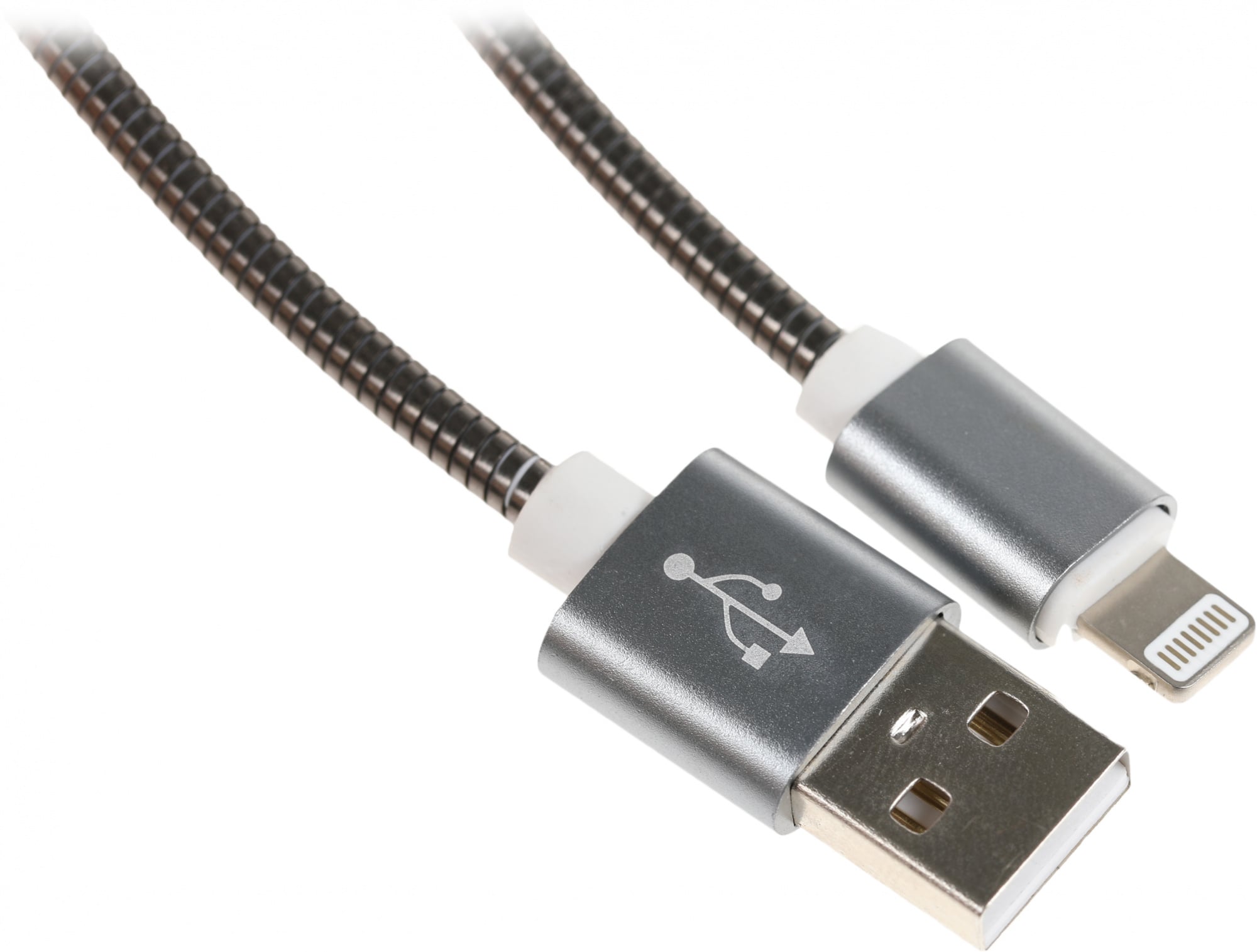 Кабель Premier 6-703M2 1.0BK USB (m)-Lightning (m)  1м черный пакет
