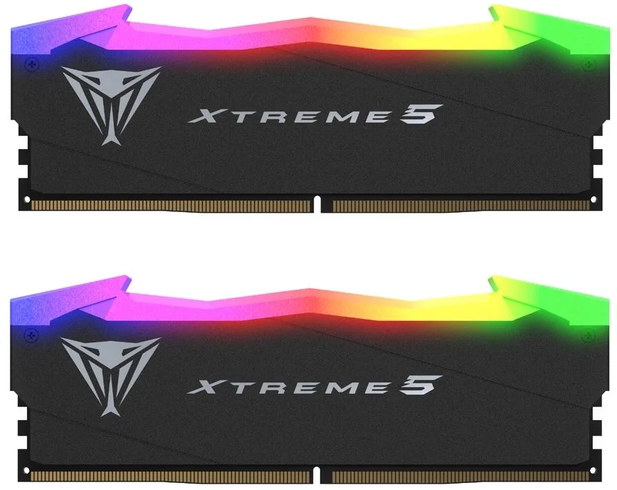 Оперативная память DDR5 2x16Gb 7600MHz Patriot PVXR532G76C36K Viper XTREME RGB RTL Gaming PC5-60800 CL36 DIMM 288-pin 1.45В с радиатором Ret [PVXR532G76C36K]
