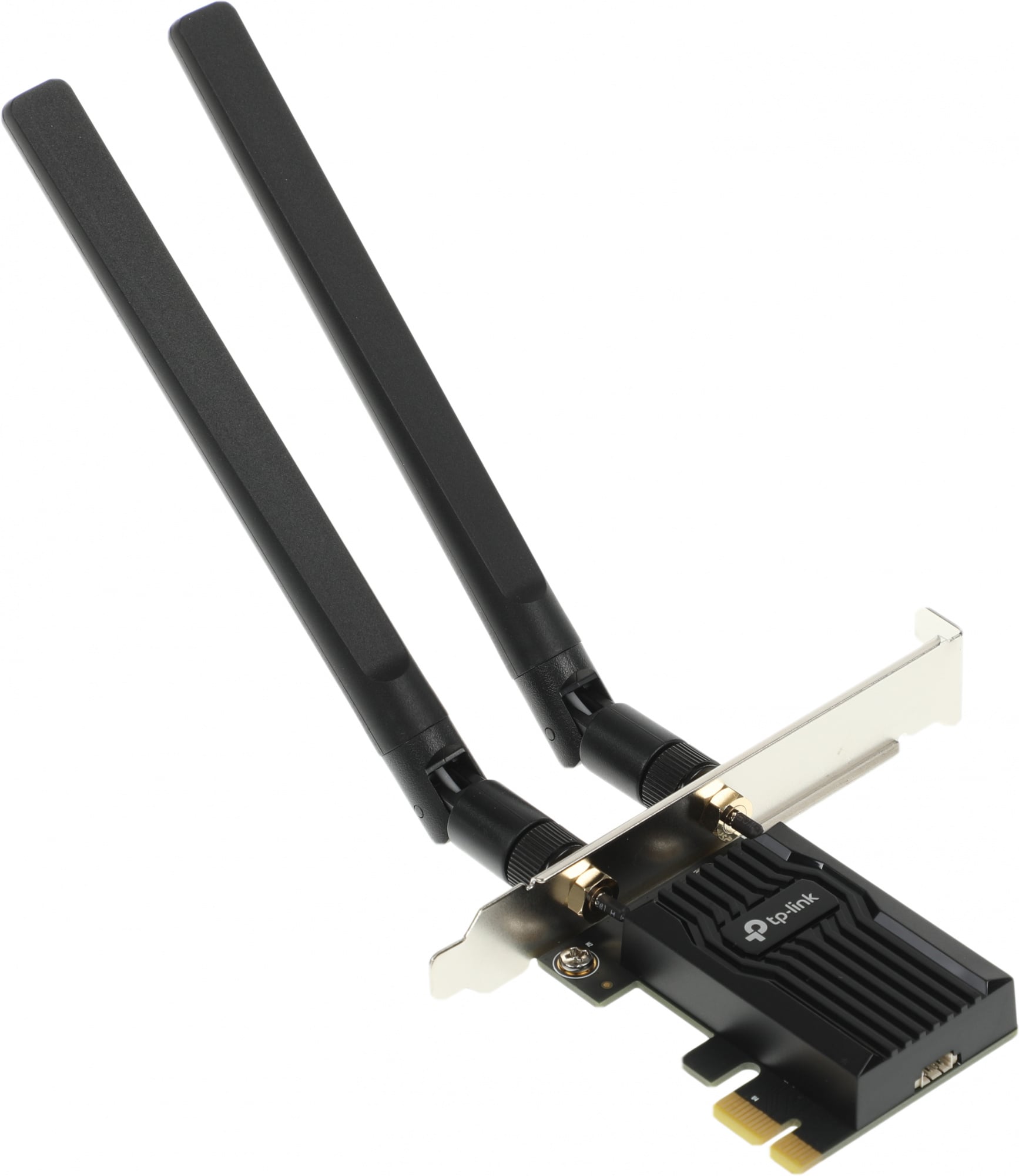Сетевой адаптер Wi-Fi + Bluetooth TP-LINK Archer TX20E (AX1800, PCI Express, Bluetooth 5.2, 802.11a/b/g/n/ac/ax, 2.4/5ГГц) (Archer TX20E)