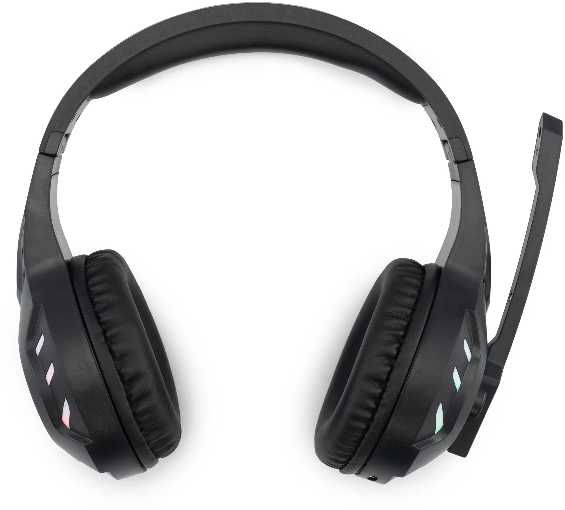 Гарнитура Oklick HS-L420G чёрный, беспроводная + проводная, Bluetooth, до 30 ч, подсветка