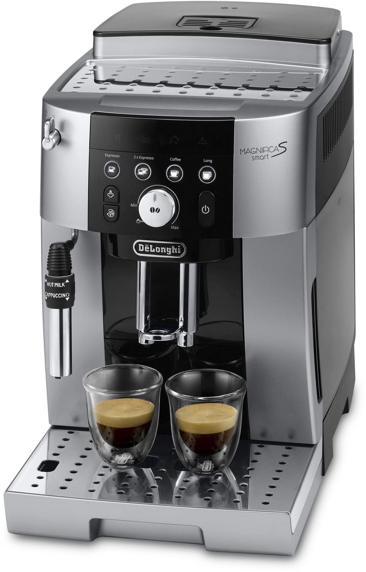 Кофемашина автоматическая DeLonghi ECAM250.23.SB серебристый, исп. кофе - молотый/зерновой, 1.8 л, 1450 Вт, 15 Бар.