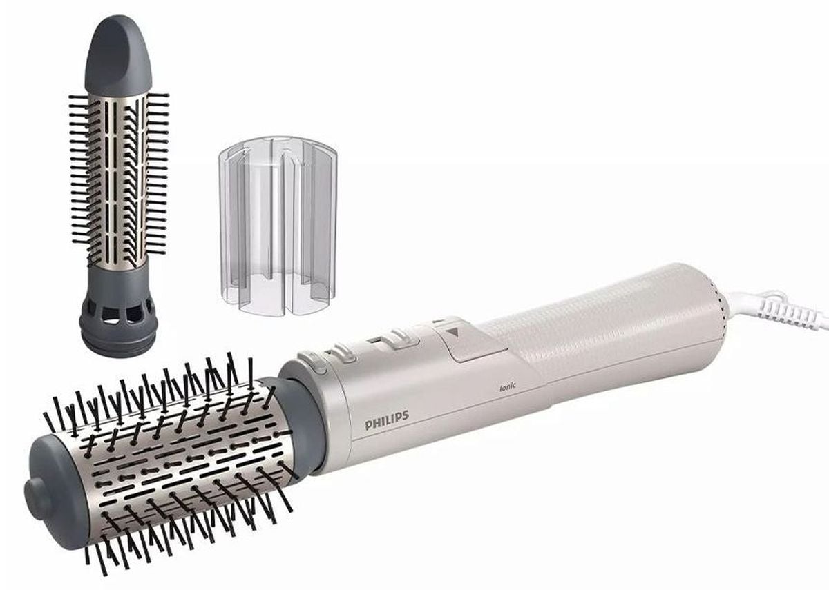 Philips Фен-щетка Philips BHA710/00 (полноразмерный / 1000 Вт / ионизация / 3 режима / шнур - 1,8 м)