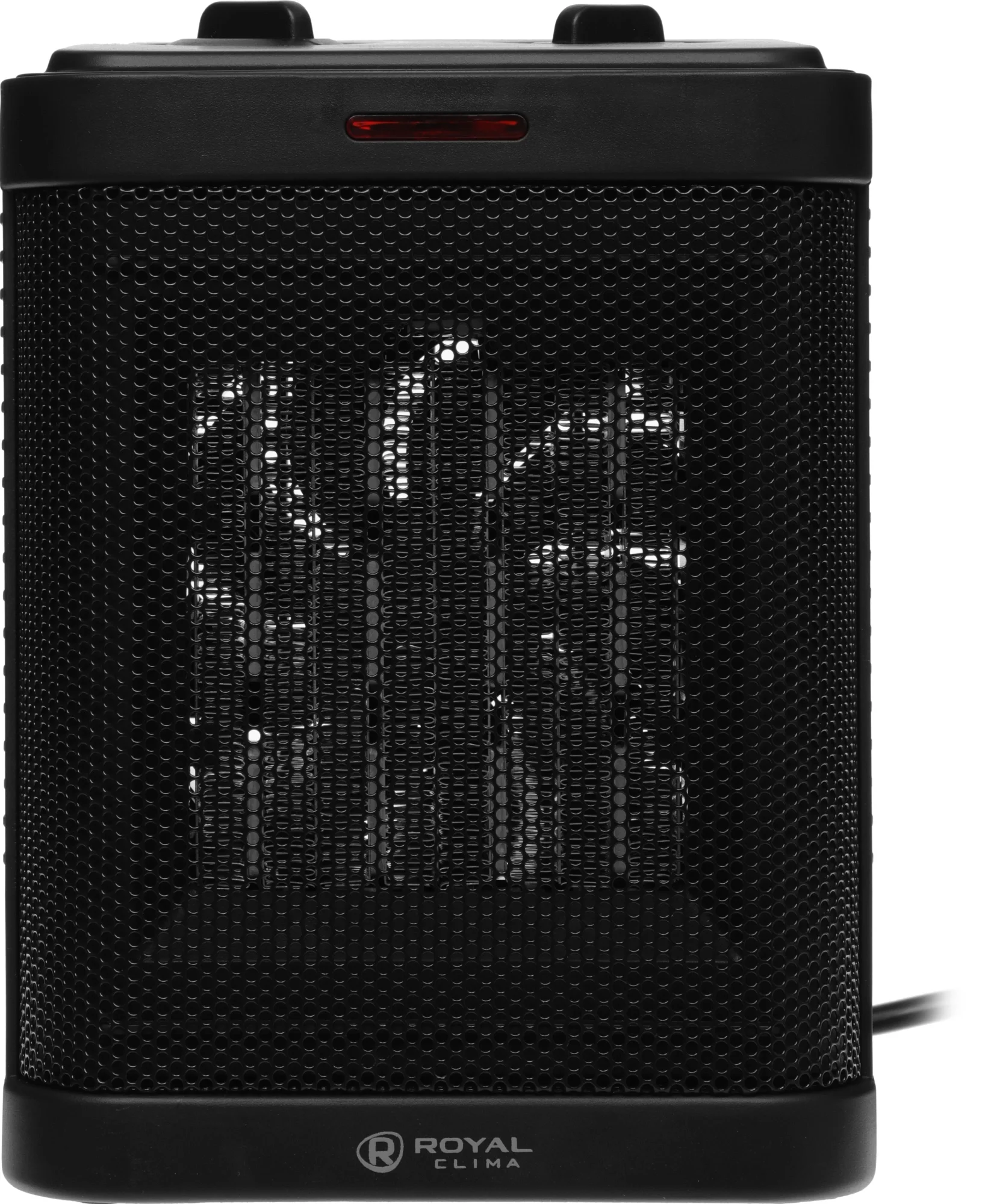Тепловентилятор Royal Clima Notte RFH-N1500DC-BL, 1.5кВт до 20м², 220В, напольный, черный (RFH-N1500DC-BL)