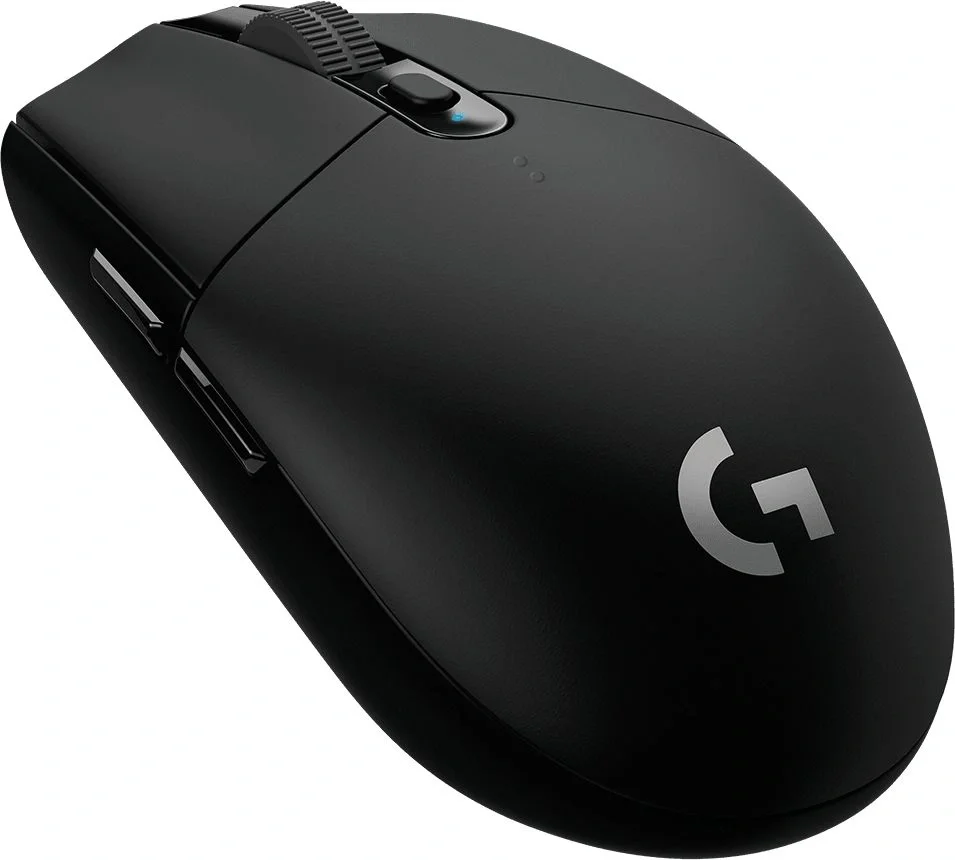 Мышь Logitech Мышь игровая Logitech G304 Lightspeed Black черная, 200-12000dpi, беспроводная 2.4GHz, USB приемник LIGHTSPEED™, 6 программируемых кнопок, под обе руки (910-005286)