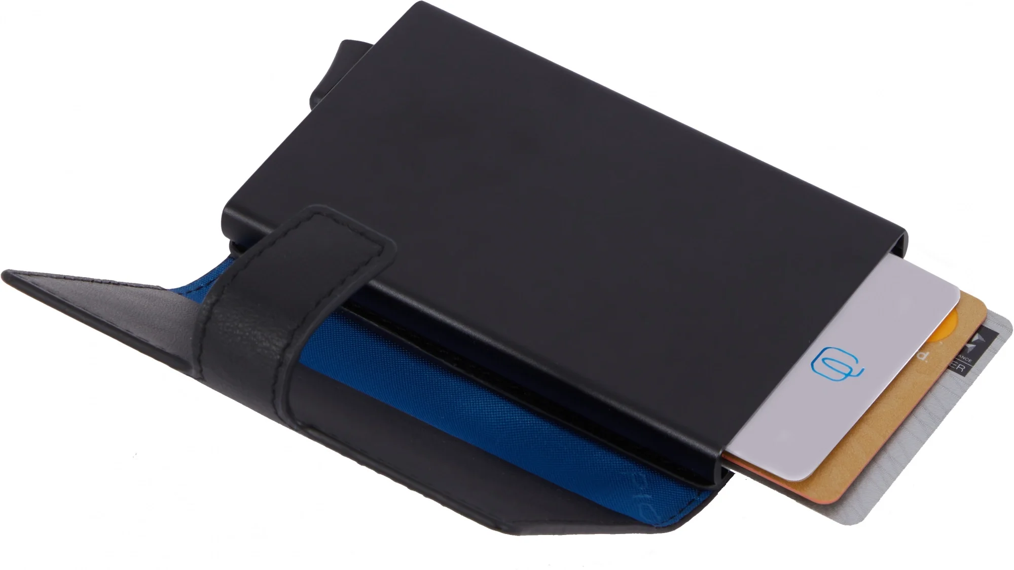 Чехол для кредитных карт Piquadro Urban  PP5649UB00R/NGR черный/серый натур.кожа