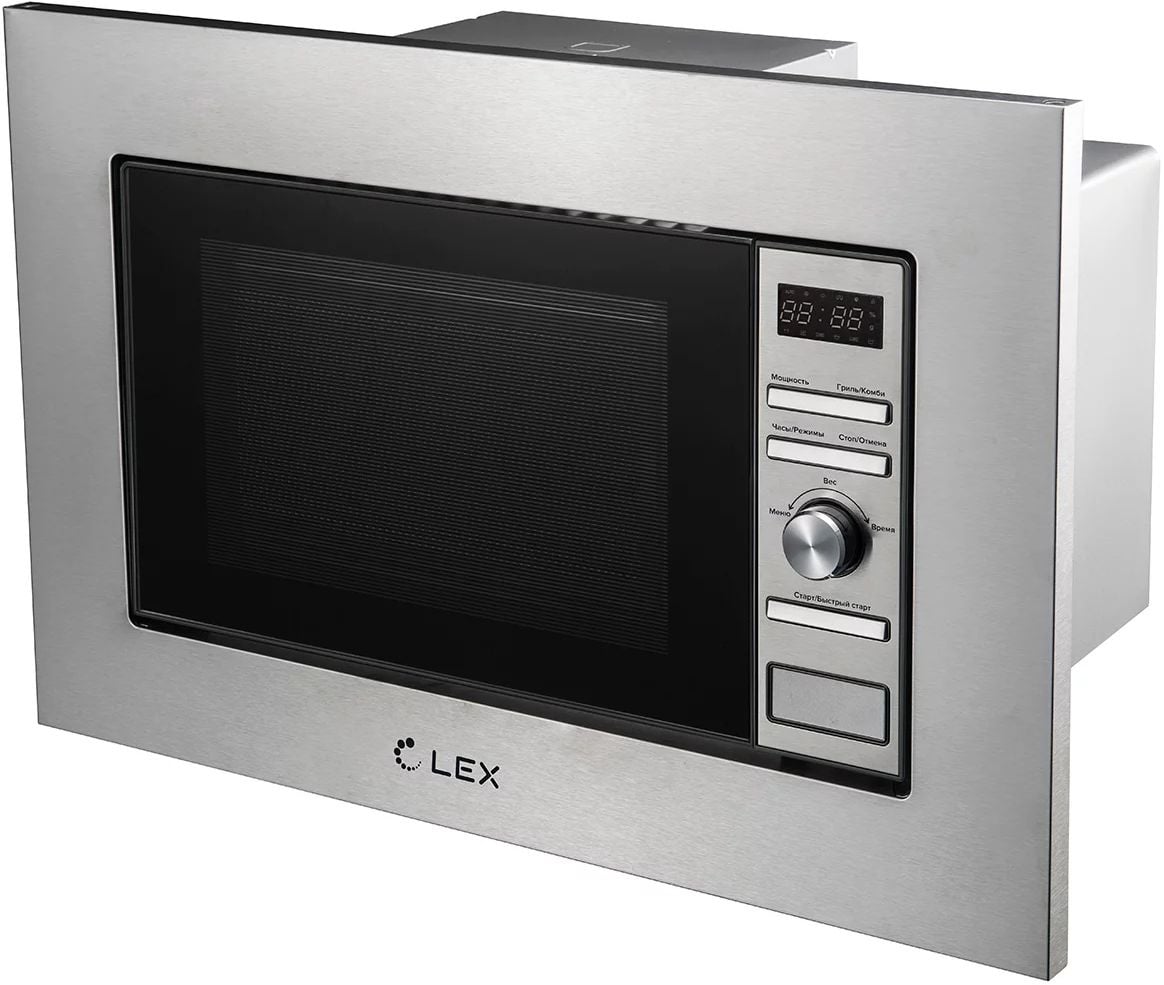 Микроволновая печь встраиваемая LEX BIMO 20.05 INOX, нержавеющая сталь (CHGA100005)