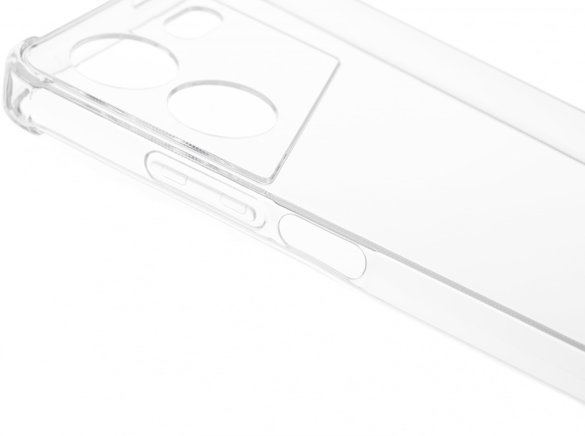72321 Чехол (клип-кейс) BoraSCO для Tecno Pova 5 Bumper Case  прозрачный  ()