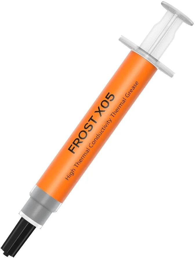 Термопаста ID-COOLING FROST X05, 6.5 Вт/м*К, шприц, 3г, серый (FROST X05 3g)