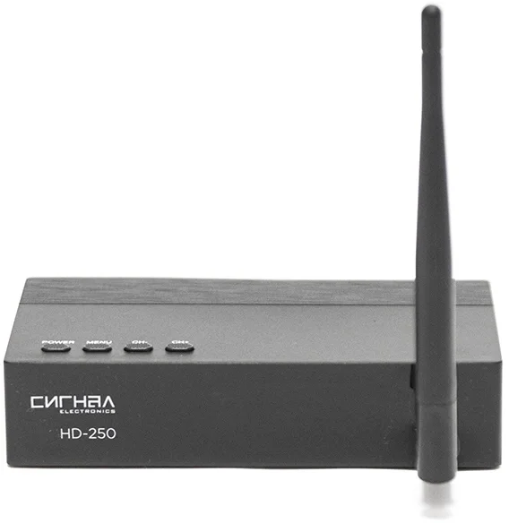 17250 Ресивер DVB-T2 Сигнал Эфир  HD-250  черный