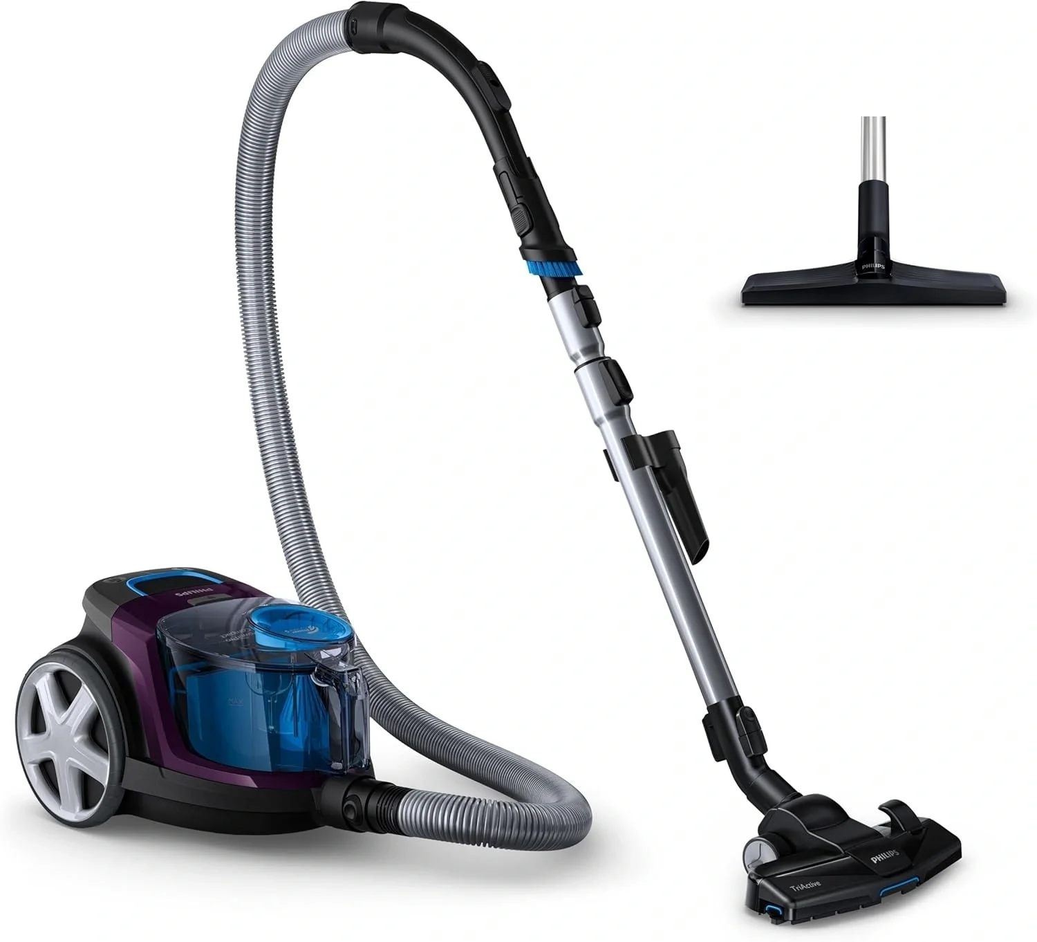 Пылесос Philips FC9333/09 900Вт фиолетовый/черный
