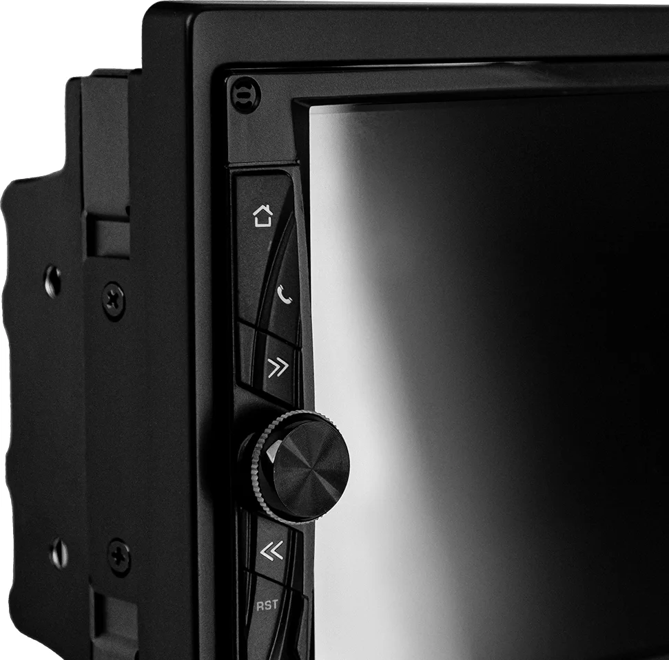 Автомагнитола ACV AD-7002, 2 DIN, 7", Android 11, Bluetooth, USB Type-A, AUX, GPS, CarPlay