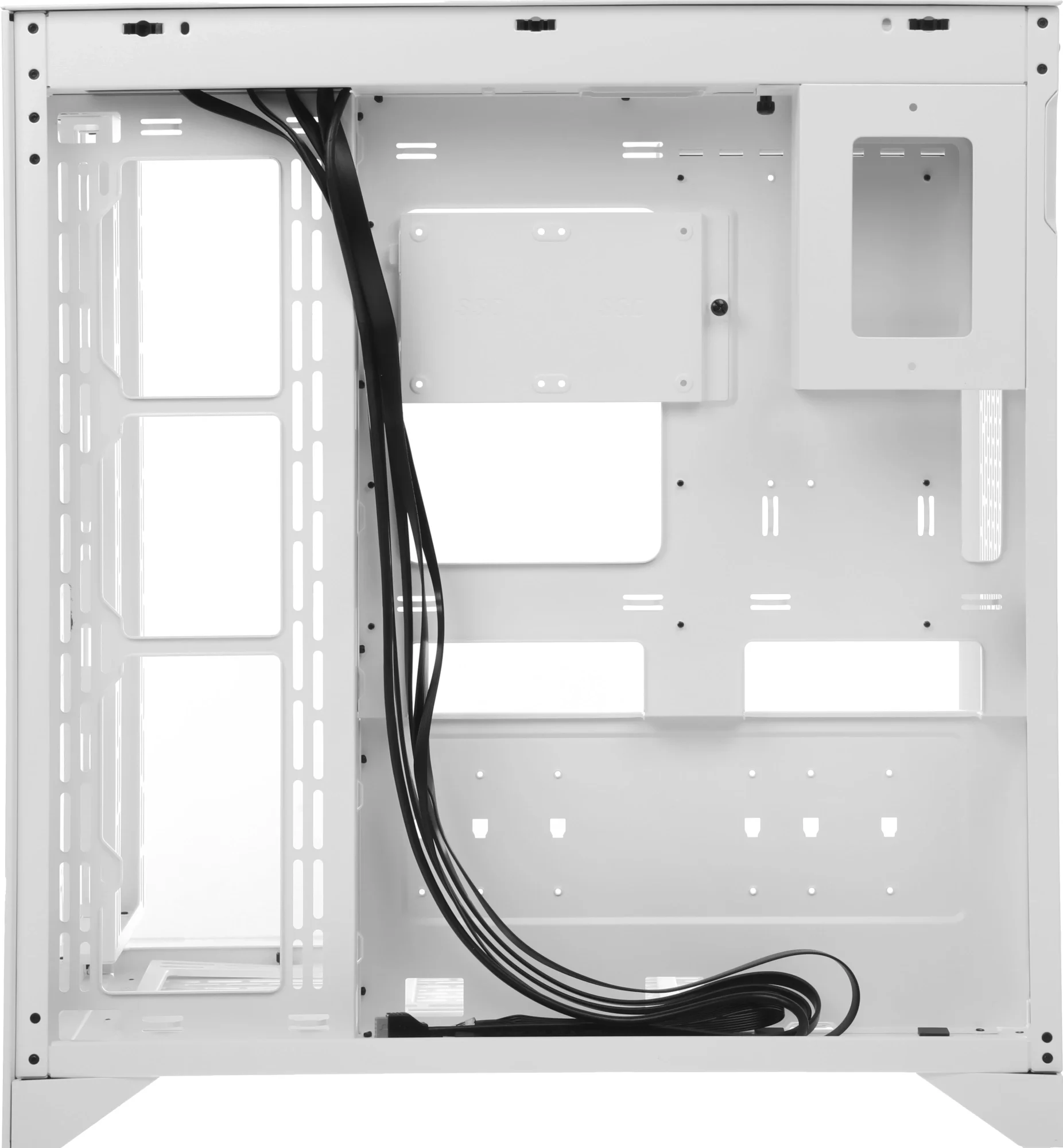 CTE E600 MX Snow/White/Win/SPCC/Tempered Glass*2/Mesh & TG Front Panel/PCI-E 4.0 Dual 90  Degree White Riser Cable 400mm/Brown Box