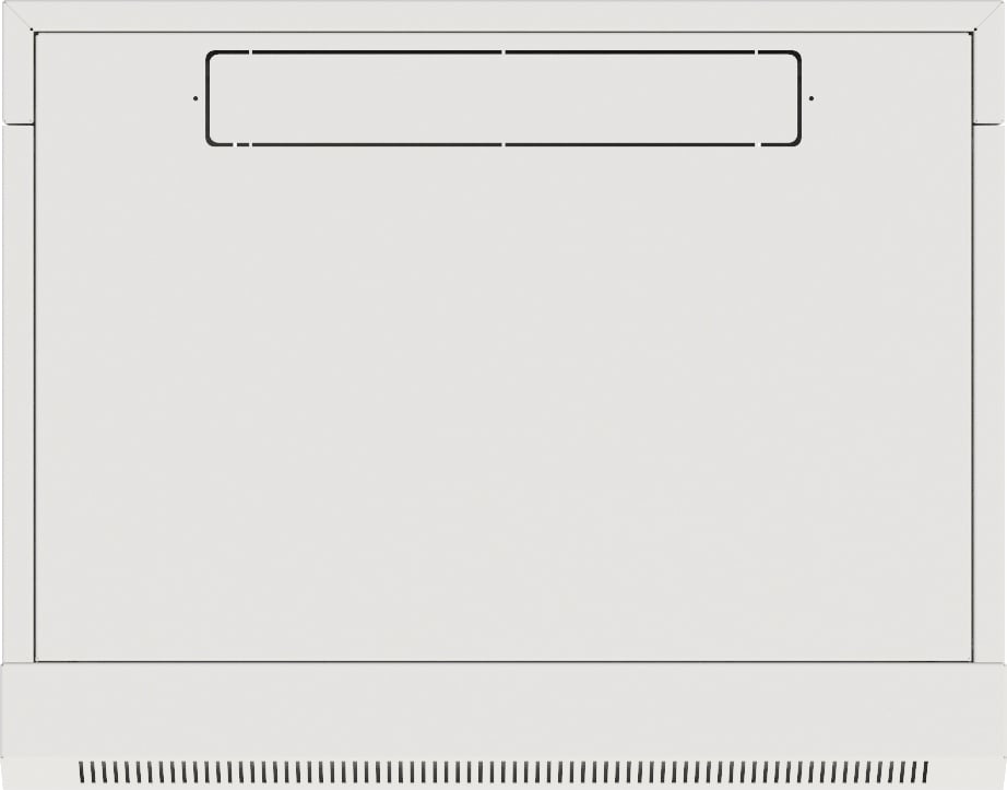 NTSS Шкаф настенный телекоммуникационный NTSS W 6U 600х600х370мм, 2 профиля 19, дверь стеклянная, боковые стенки съемные, задняя стенка, разобранный, серый RAL 7035 NTSS-W6U6060GS-2