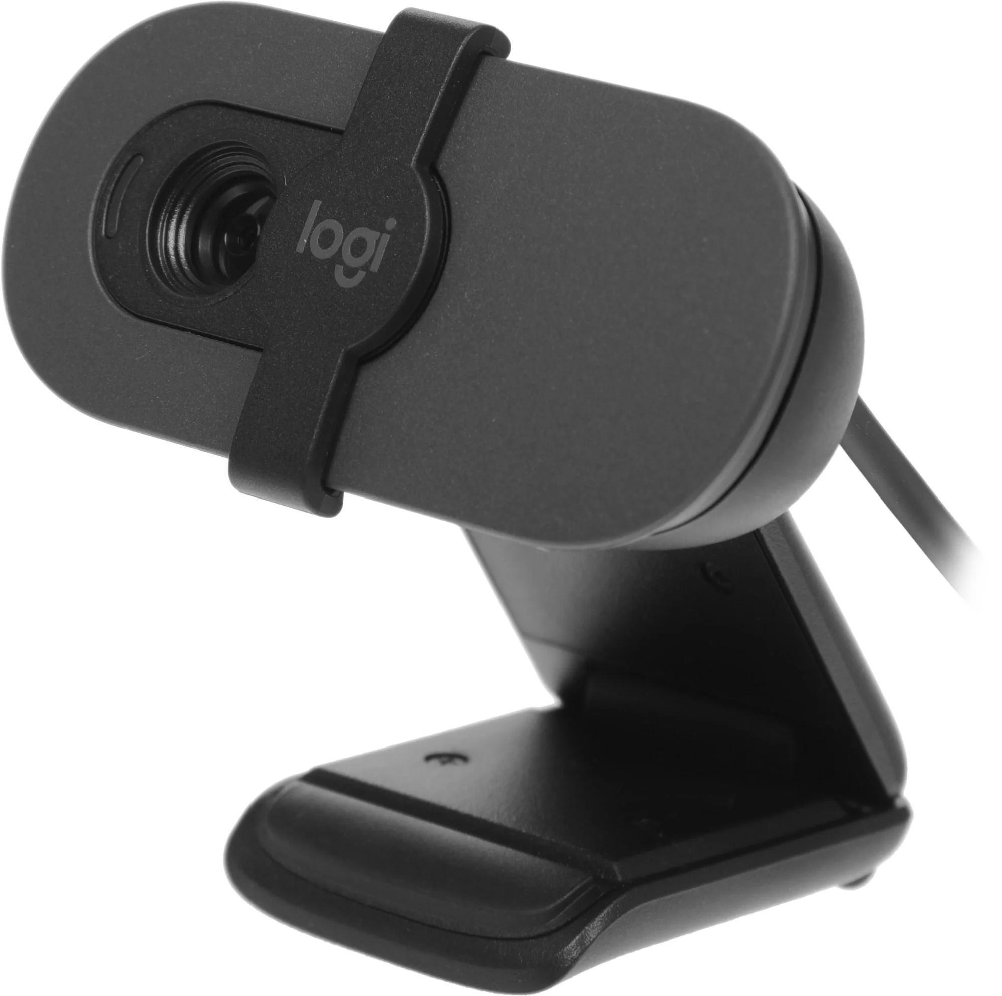 Камера Web Logitech HD Webcam Brio 90 графитовый 2Mpix (1920x1080) USB Type-C с микрофоном (960-001581)