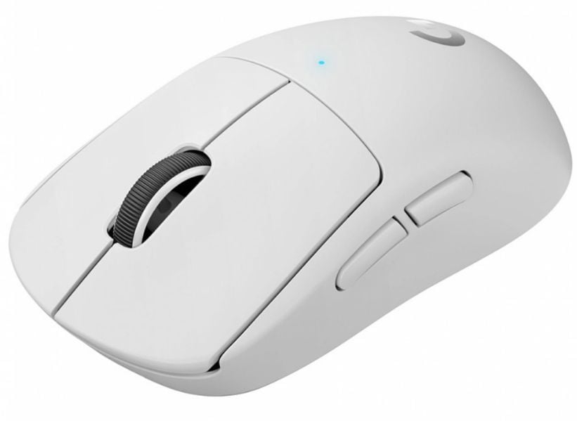 Мышь беспроводная Logitech G PRO X SUPERLIGHT белый, 25600 dpi, радиоканал, USB, кнопки - 5