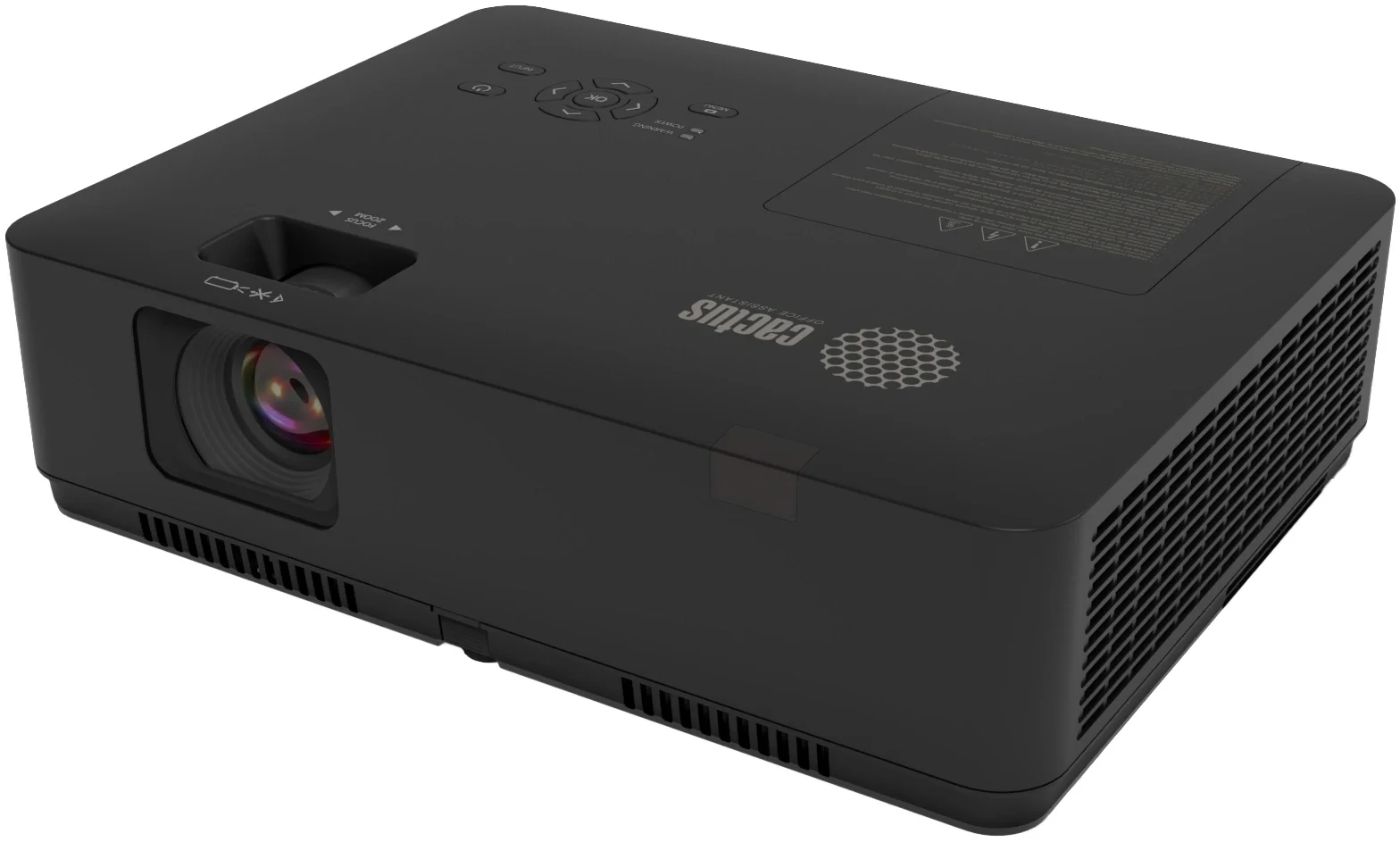 Cactus CS-S3.B Проектор черный {Cactus CS-S3.B 3LCD 43000Lm LS 4300Lm ANSI (1280x1024) 15000:1 ресурс лампы:10000часов 1xUSB typeA 2xHDMI 4.7кг}