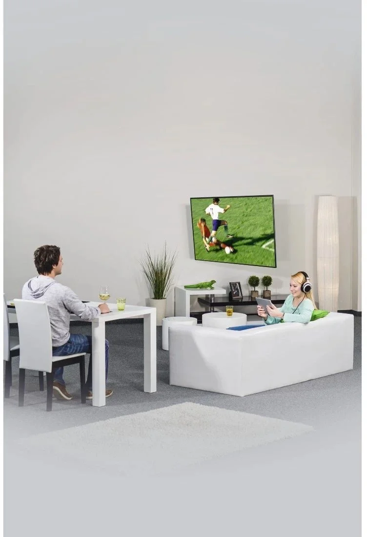 Кронштейн для телевизора Hama 00220824 черный 32"-65" макс.25кг настенный поворот и наклон