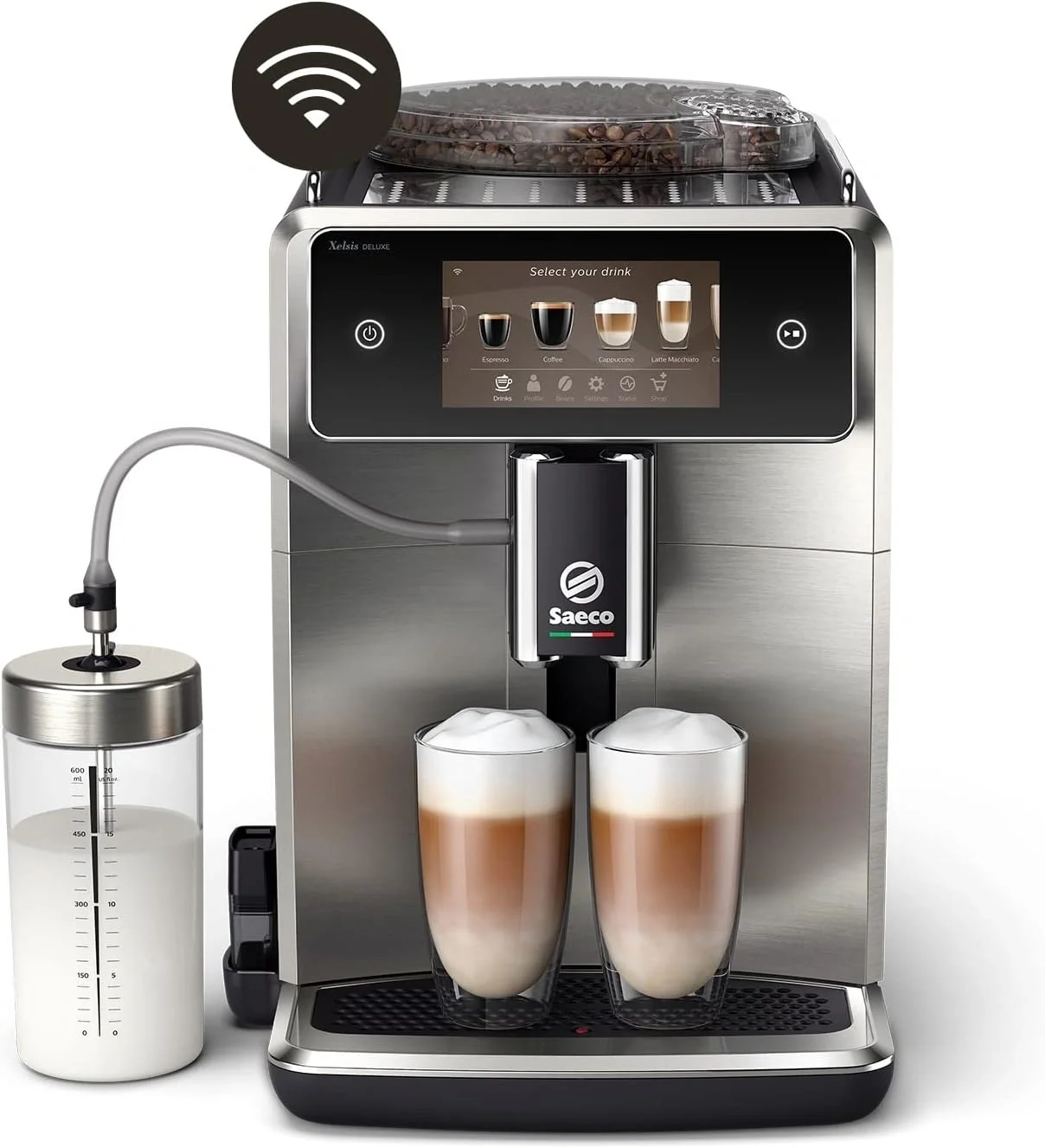 Кофемашина  Saeco  SM8785/00 серебристый