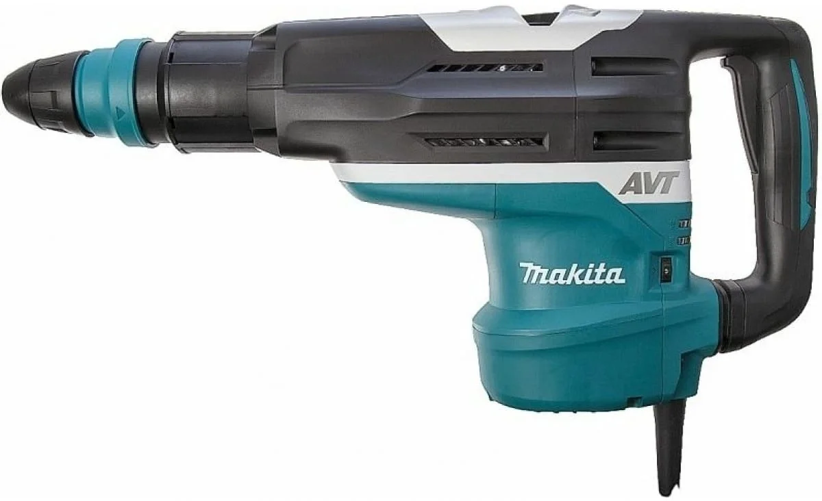 Makita HR5212C Перфоратор SDS-max [HR5212C] {1510Вт,2реж,21Дж,1100-2250у\м,11.9кг,чем,ABT}