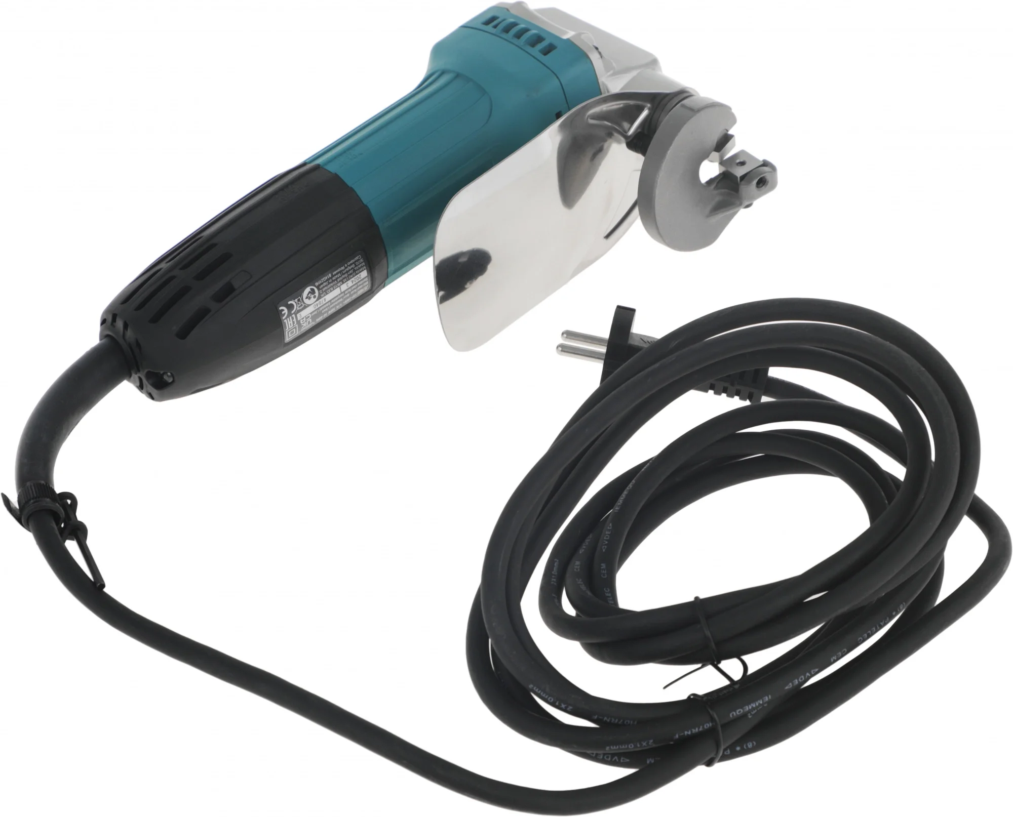 Makita JS1602 Ножницы листовые [JS1602] {380Вт,4000об\м,рез-1.6мм,1.6кг,кор,minR реза-300мм}