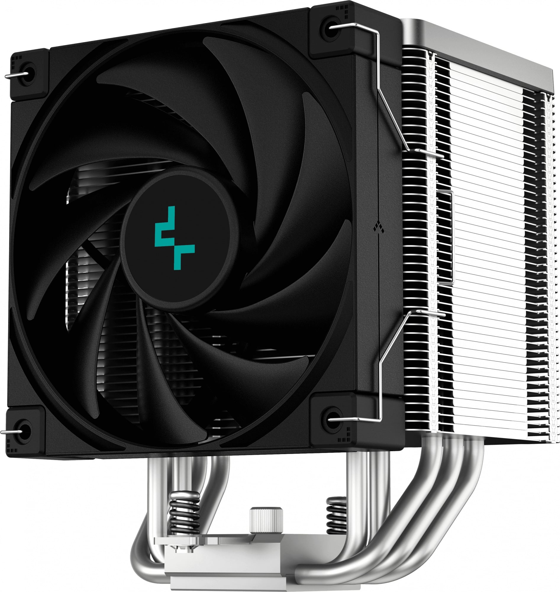 Вентилятор Deepcool AK500 (Height 158mm, 6mm x 5pcs, Fan 120mm, 500;1850RPM ±10%, < 25.9 dB(A), 4-pin PWM, TDP 240W, Al+Cu, Screw, Socket AMD AM5/AM4, Intel LGA2066/2011-v3/2011/LGA1700/1200/115x) (727637) {9}