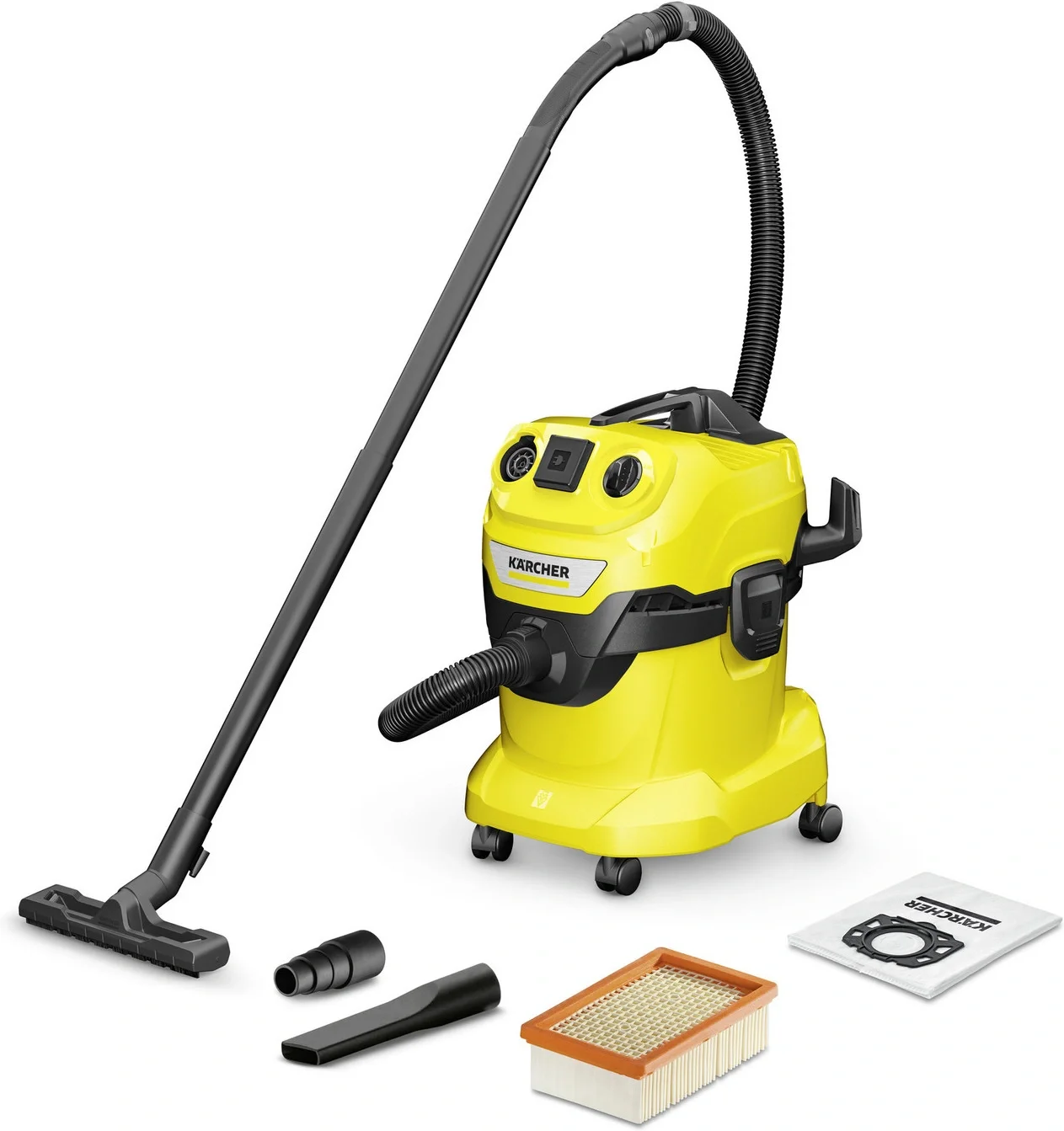 Пылесос строительный Karcher 1.628-270.0, 1000 Вт, 20 л
