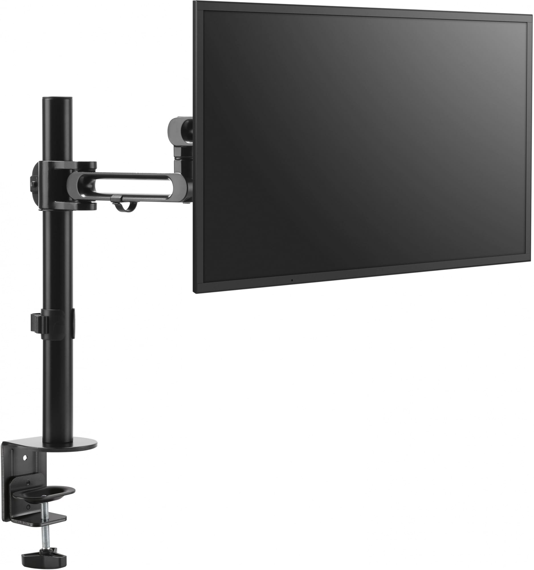 Кронштейн для мониторов Ultramounts UM736 черный 17"-32" макс. 8кг крепление к столешнице поворот и наклон
