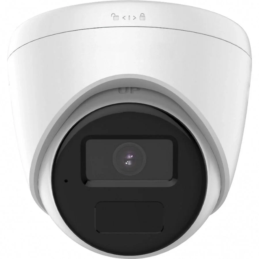 Камера видеонаблюдения IP HiWatch IPC-T040(B)(2.8mm), 2560x1440, 2.8мм, микрофон, ИК 30м, 4Мп, 1/2.8" CMOS, уличная, купольная, белый