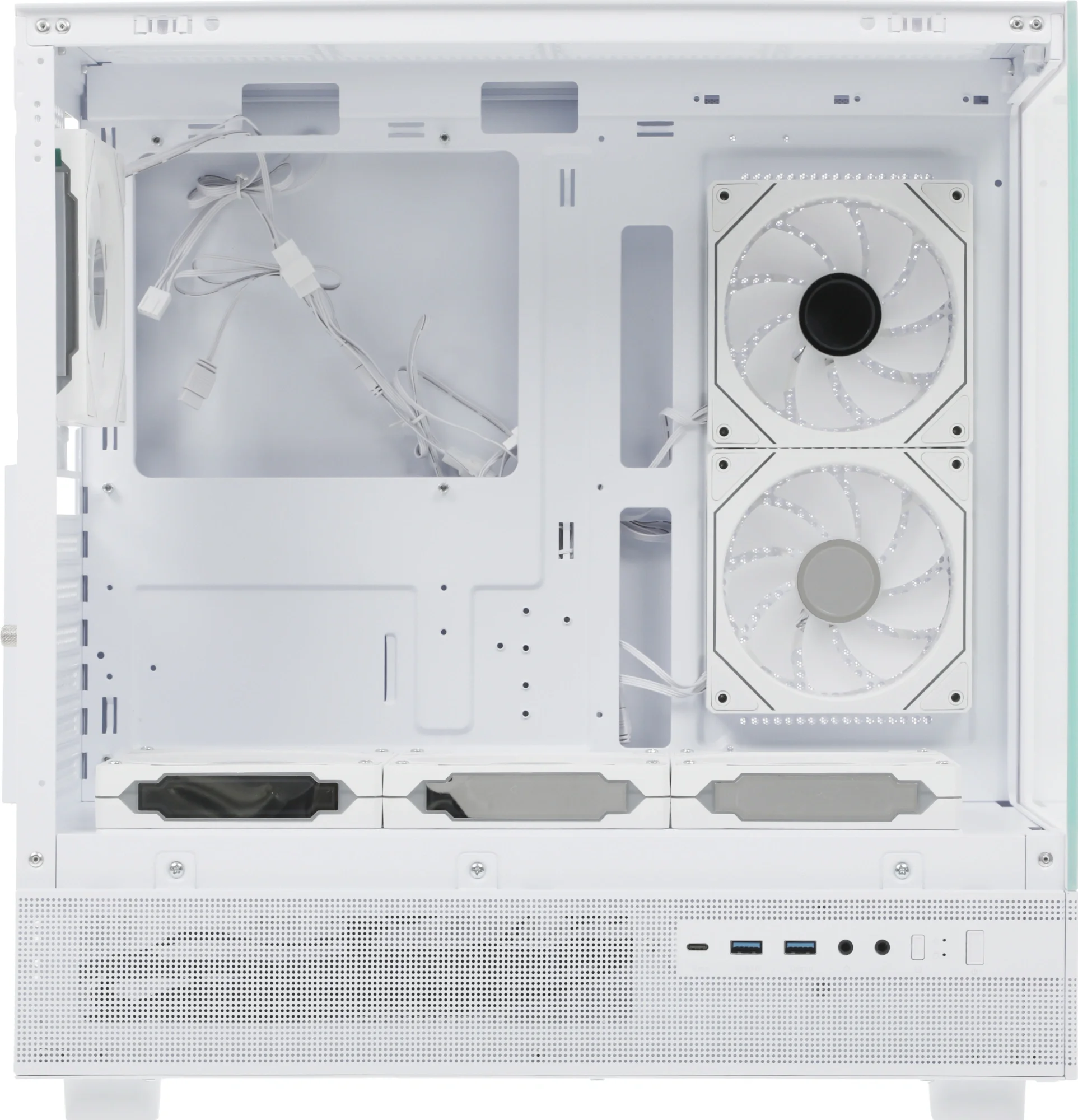Компьютерный корпус Aerocool / Formula Crystal Z8 FLOE белый без БП ATX 3x120мм 5x140мм 1xUSB 2.0 1xUSB 3.0 1xUSB3.1 audio bott PSU