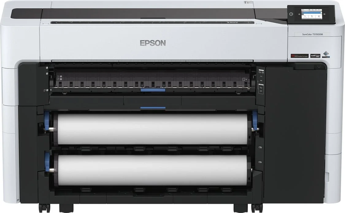 Плоттер струйный Epson SureColor SC-T5700D (A0; 36 (914 мм); 6-цветная струйная печать; 2400 x 1200; 21  сек А1; 960ГБ; PS; 2 рулона; NFC; USB; LAN; Wifi)