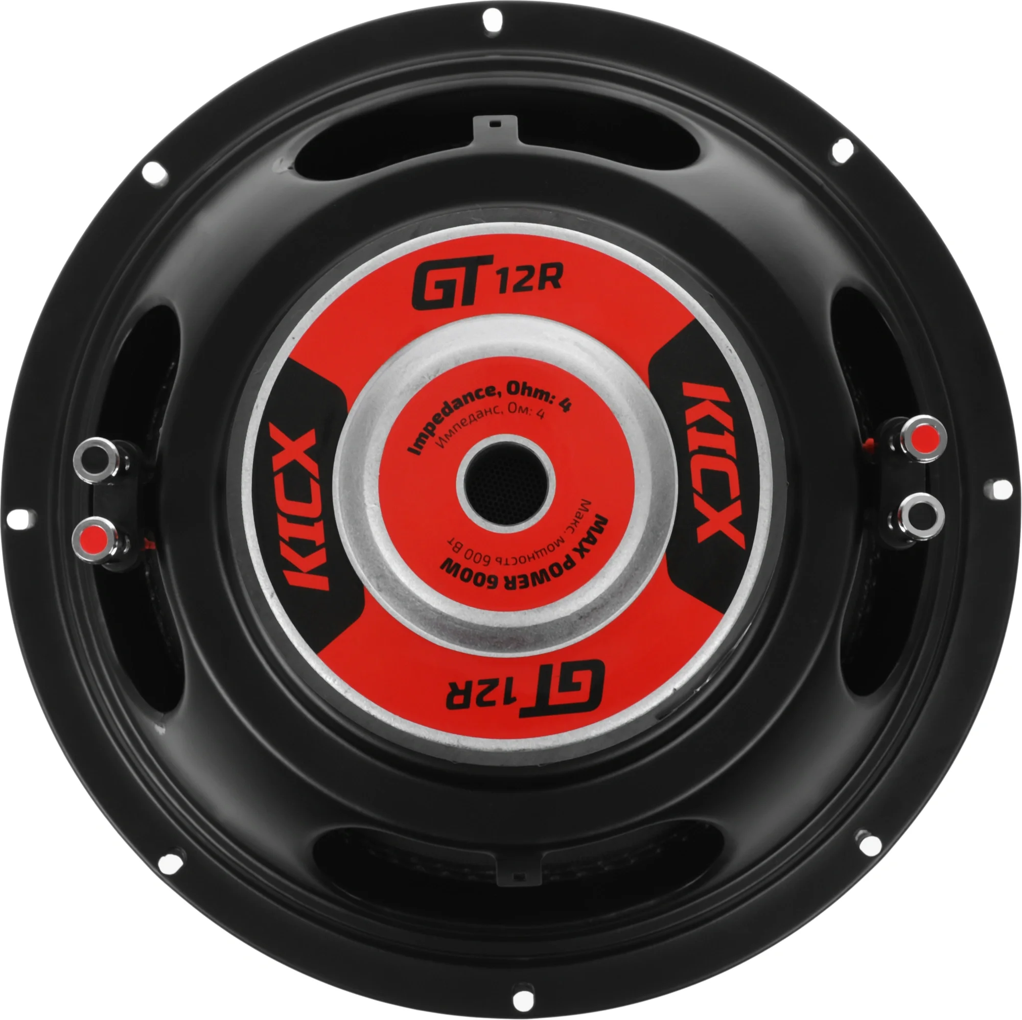 Сабвуфер автомобильный Kicx GT-12R 300Вт пассивный (30см/12")