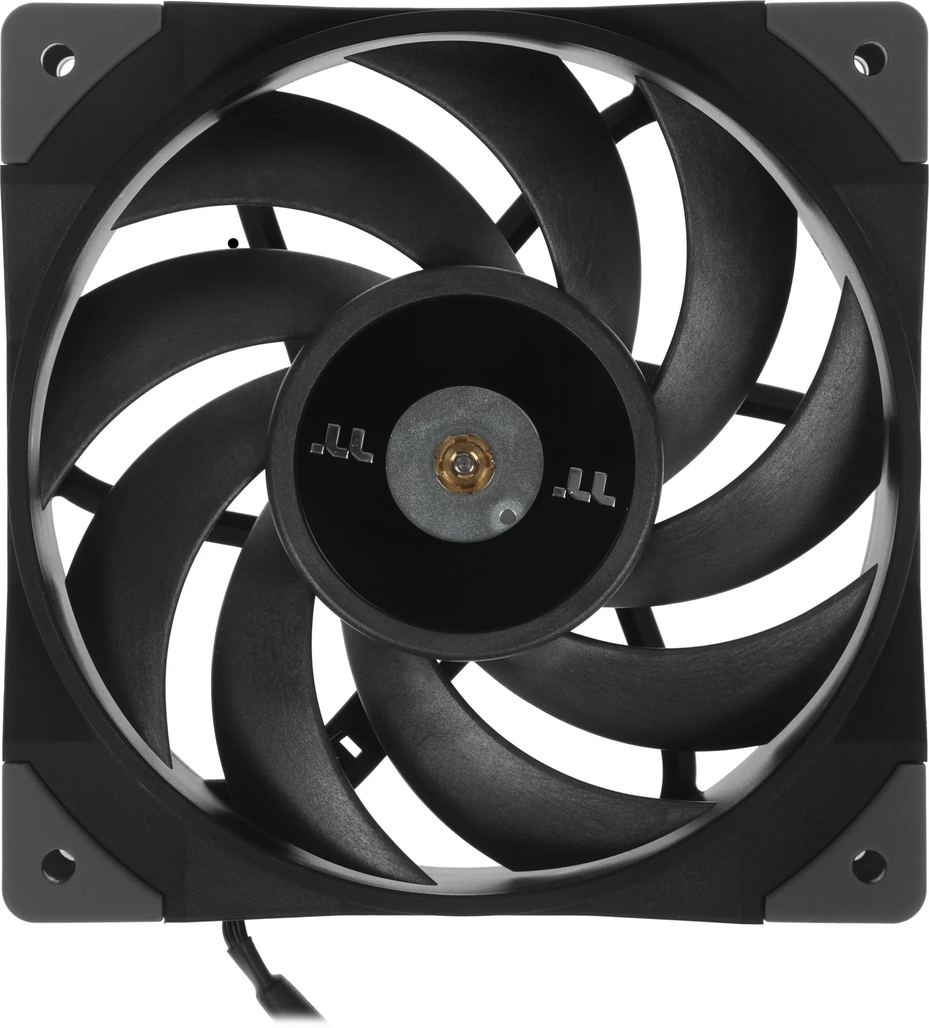 Вентилятор для корпуса Thermaltake Toughfan 12 120х120x25 черный 4-pin 22.3дБ (CL-F117-PL12BL-A) Ret [CL-F117-PL12BL-A]