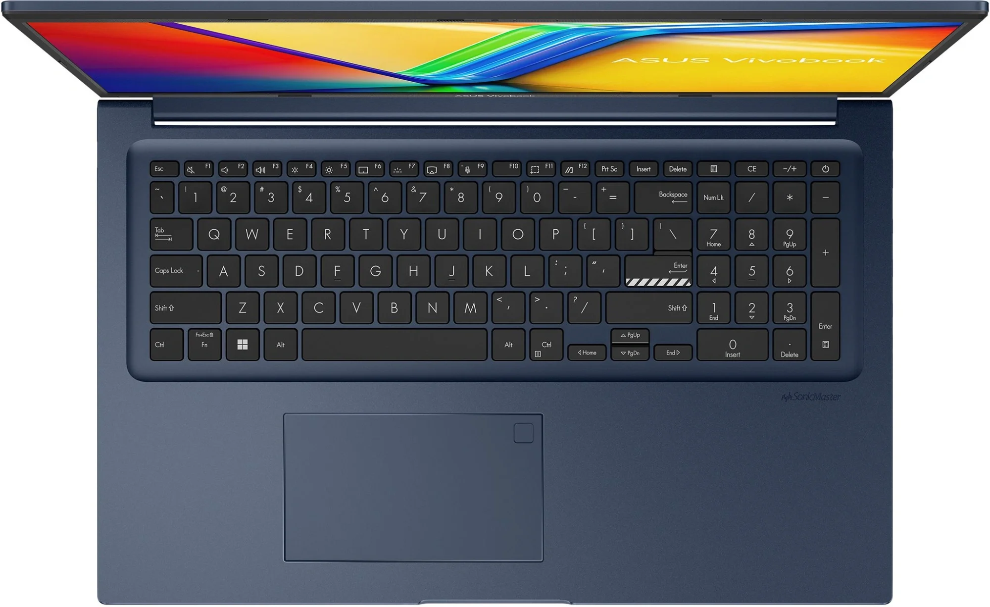 Ноутбук Asus Vivobook 17 X1704ZA-AU341 Pentium Gold 8505 8Gb SSD512Gb Intel UHD Graphics 17.3" IPS FHD (1920x1080) без ОС blue WiFi BT Cam (90NB10F2-M00DD0)