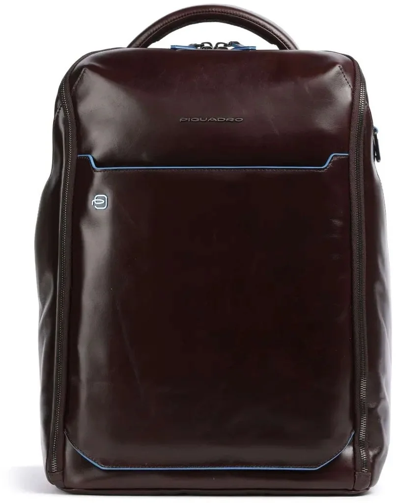 Рюкзак мужской Piquadro Blue Square CA6593B2/MO красное дерево натур.кожа