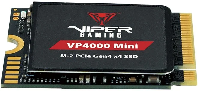 Диск SSD PATRIOT - VIPER VP4000 Mini, игровой, M.2 2230, 2 ТБ, PCIe 4.0 NVMe 1.4 x4, speed write-3500МБ/с read-5000МБ/с, VP4000M2TBM23
